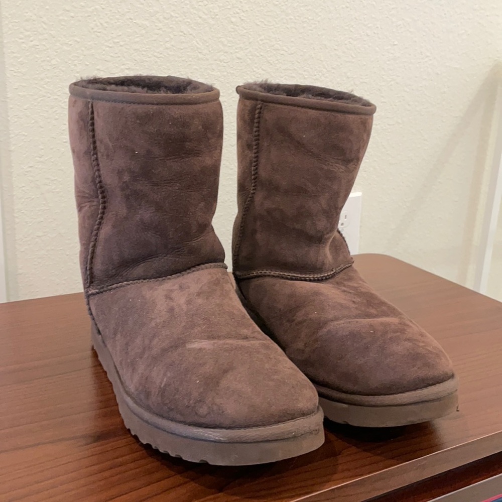 Chocolate brown Ugg’s boots